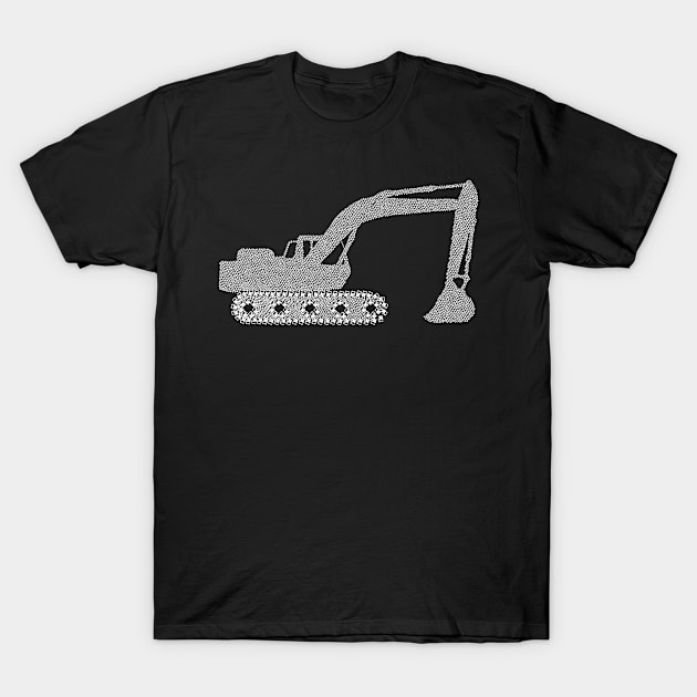 excavator operator dredger T-Shirt by HBfunshirts